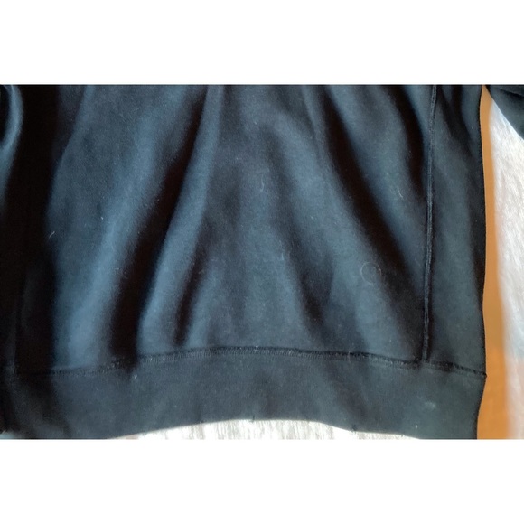 Polo Ralph Lauren mens ebony cotton hoodie, red black gloss printing on front - Picture 8 of 15